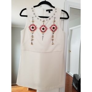 Banana Repubic sleeveless tunic length top